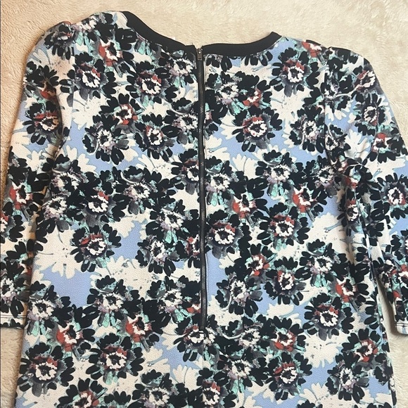 Xhilaration Black and Multicolor Floral Stretch Dress sz XL - Picture 10 of 10